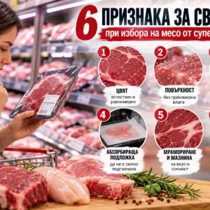 6 признака за свежест при избора на месо от супермаркета