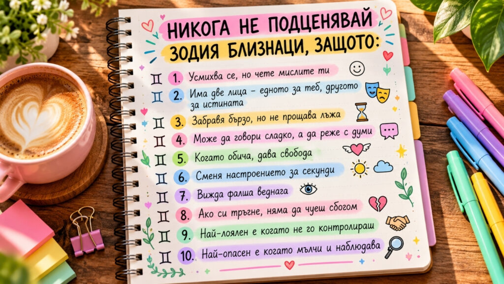 Защо никога не бива да подценявате зодия Близнаци
