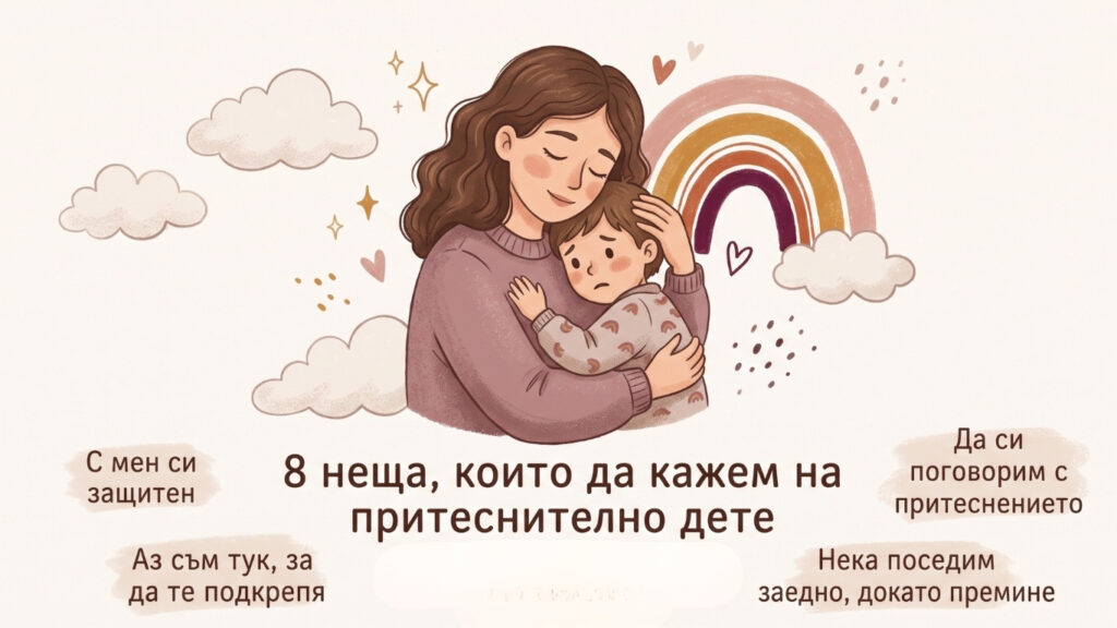 8 фрази, които наистина помагат на притесненото дете, вместо „Успокой се!“